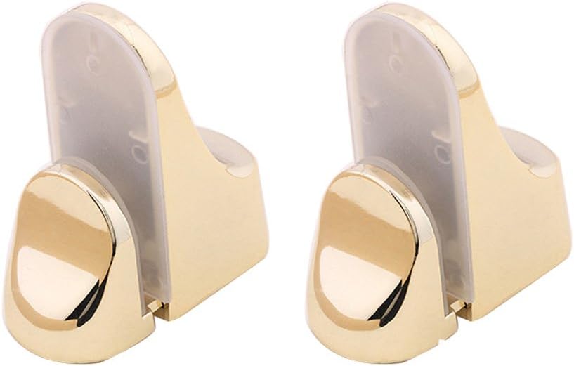 Zinc Alloy Glass Clip Glass Clamp 2 Pcs P68379