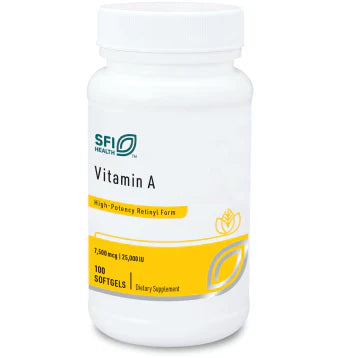Vitamin A 25000 IU 100 gels W101