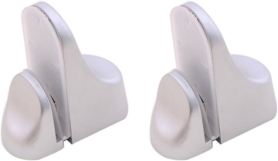 Zinc Alloy Glass Clip Glass Clamp 2 Pcs P68379