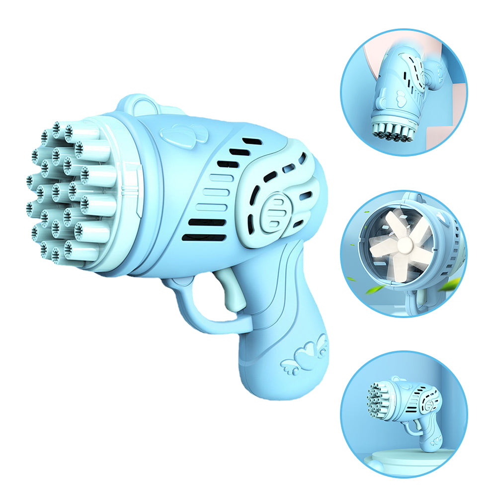 23 Hole Bubble Machine Bubble Blower Toy F855908