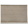 Brown Cordless Roll-Up Blinds W9549