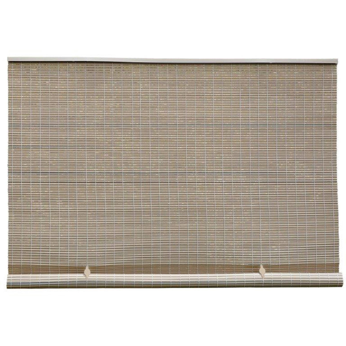 Brown Cordless Roll-Up Blinds W9549