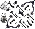 4WD Front Suspension Kit and Wheel Bearings 17pc Set X246