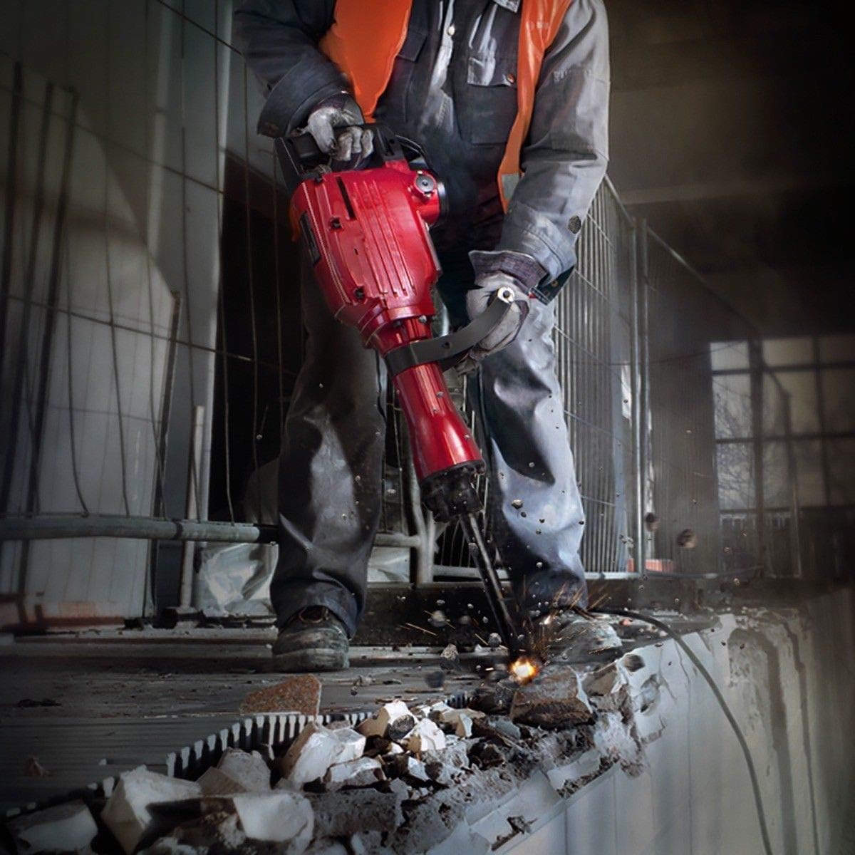 2200W Electric Demolition Concrete Breaker Jack Hammer F2483