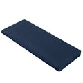 Navy Quilted Patio Bench Cushion, 48 x 18 x 3 inch Q247