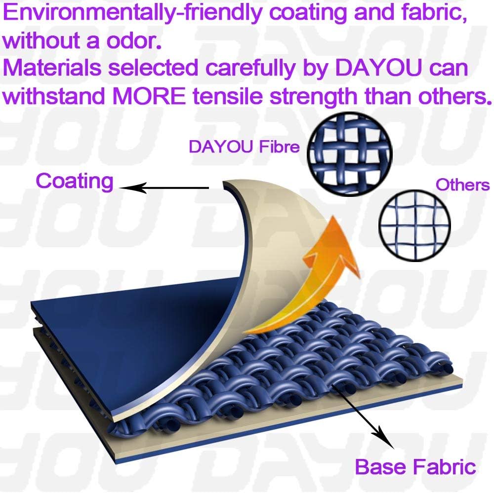Heavy Duty Waterproof PVC Tarpaulin Cover 8X10 FT L869101