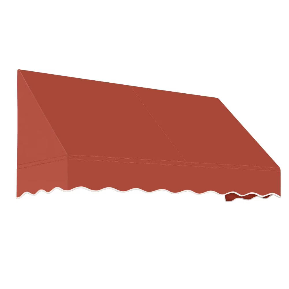 Terracotta Fixed Awning Acrylic Fabric A41185