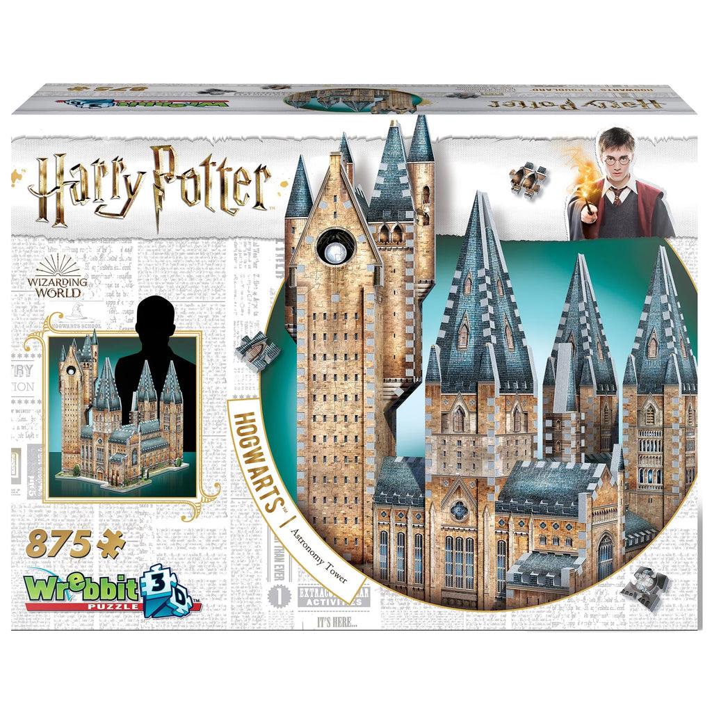 Harry Potter Hogwarts Castle 1,725 Piece 3D Jigsaw Puzzle Bundle C1078
