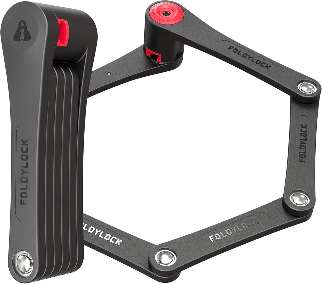 Folding Bike Lock with Keys and Frame Mount, 95 cm Z2754