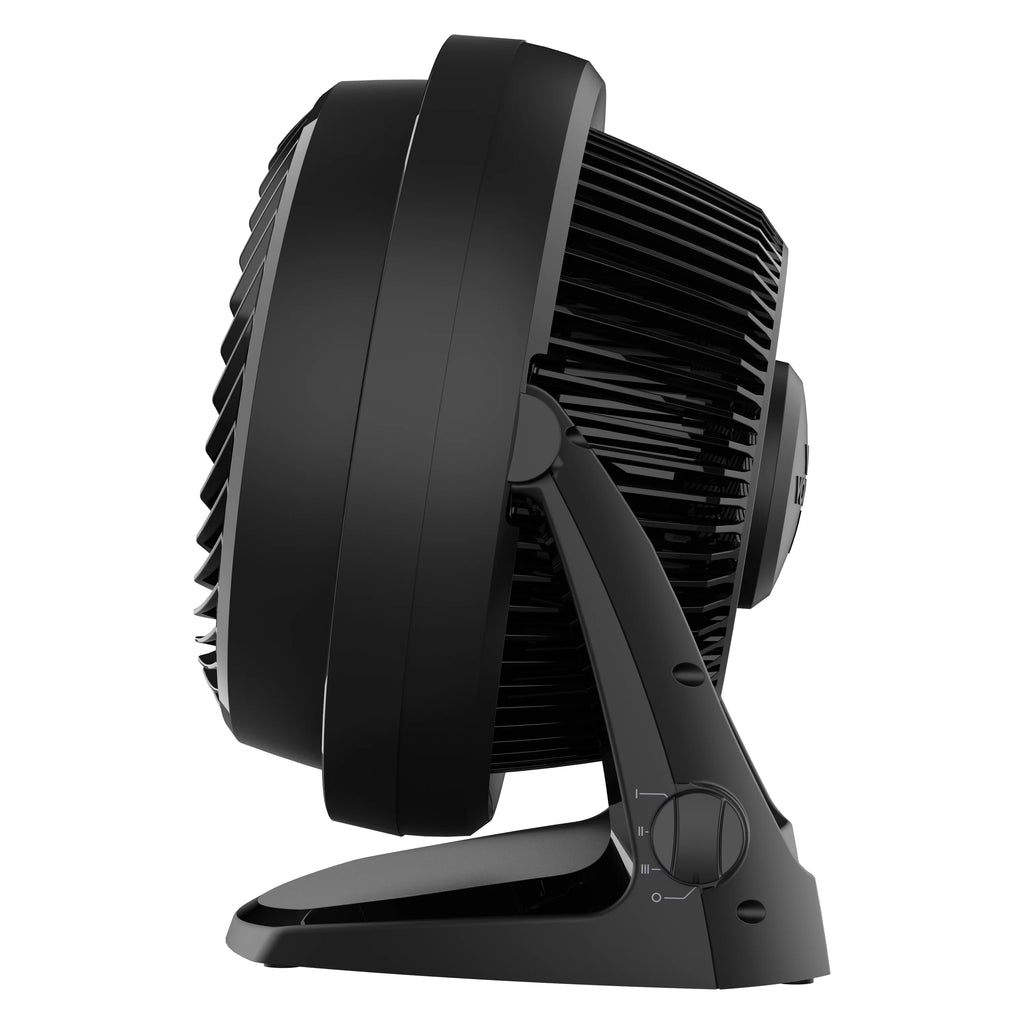 Black Whole Room Air Circulator Floor Fan Q870783