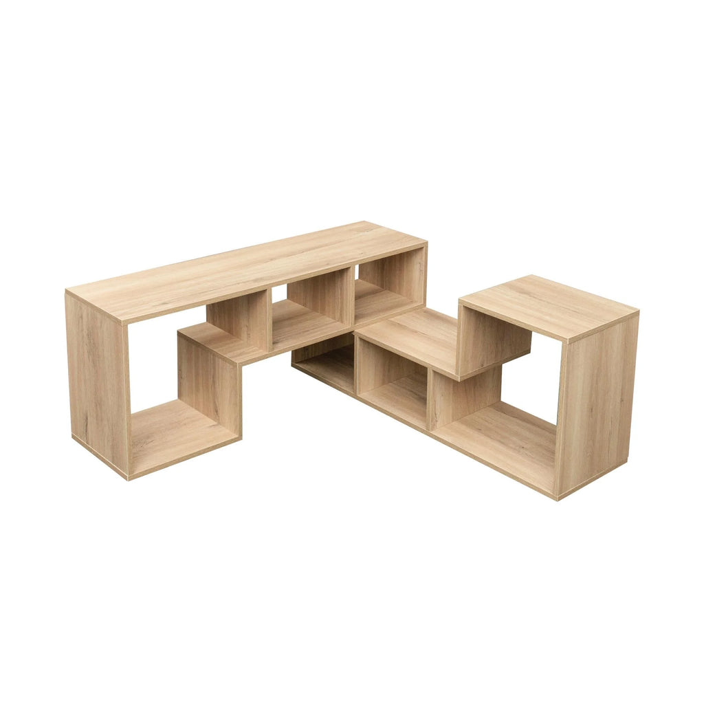 L-Shaped TV Stand Entertainment Center Q651