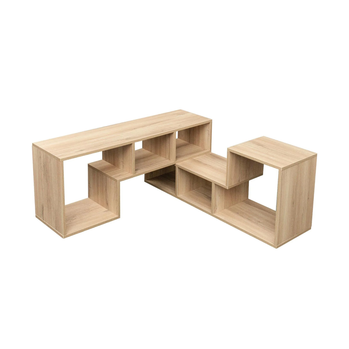 L-Shaped TV Stand Entertainment Center Q651