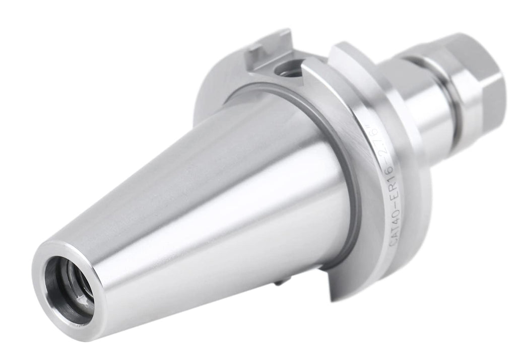 Cat40 V-Flange Collet Chuck for Er16 Collets, Draw Bar Thread 5/8-11'', 2.76'' Projection Length T5810