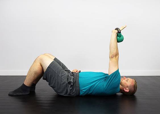 Gold Vinyl Coated Kettlebell 30 lbs Q8543