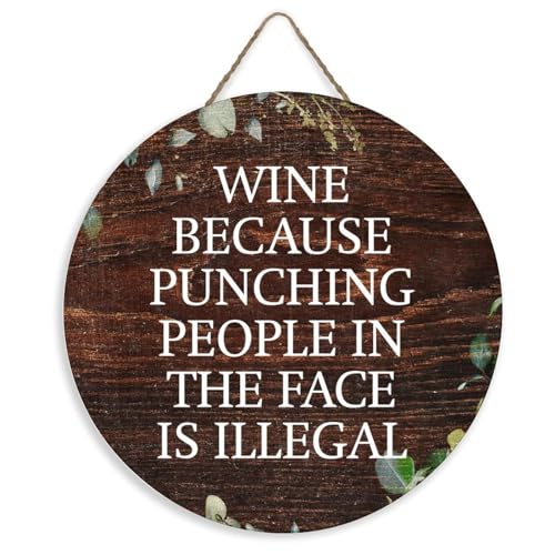 Distressed Wood Wall Sign 12x12 Inch L7864