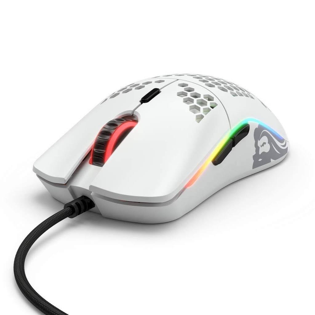 Matte White Gaming Mouse P6004