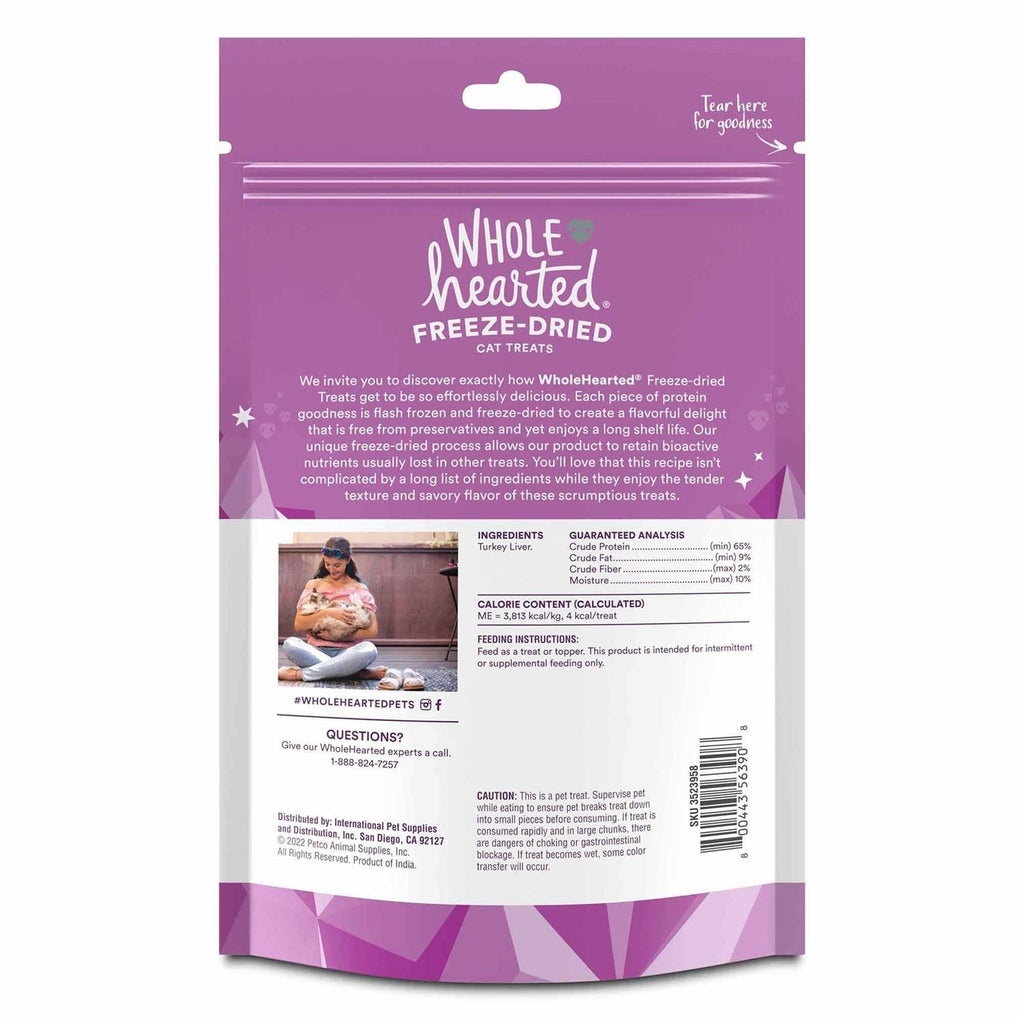 Turkey Liver Freeze-Dried Cat Treats X49793
