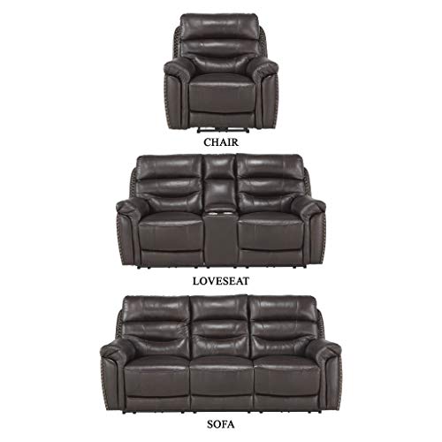3-Piece Power Reclining Sofa Set, Brown G760559