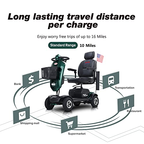 4-Wheel Electric Mobility Scooter F767