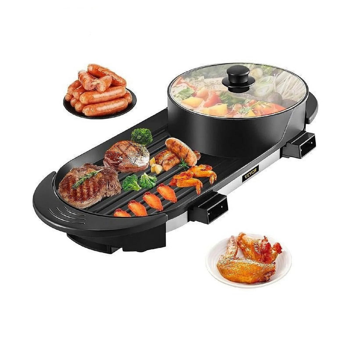 Portable Smokeless Electric BBQ Grill F29156