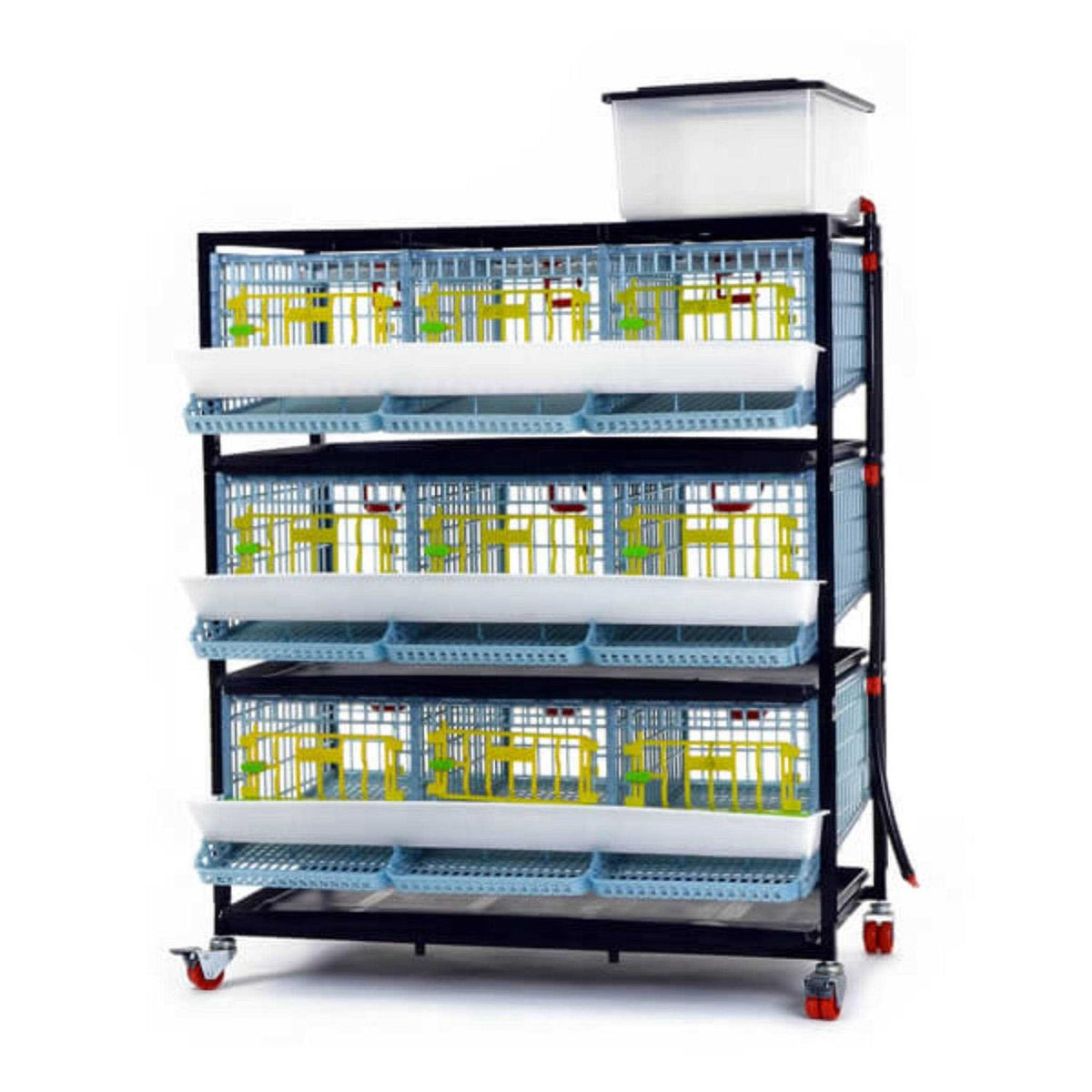 Indoor 3 Layer Stackable Quail Cage G244