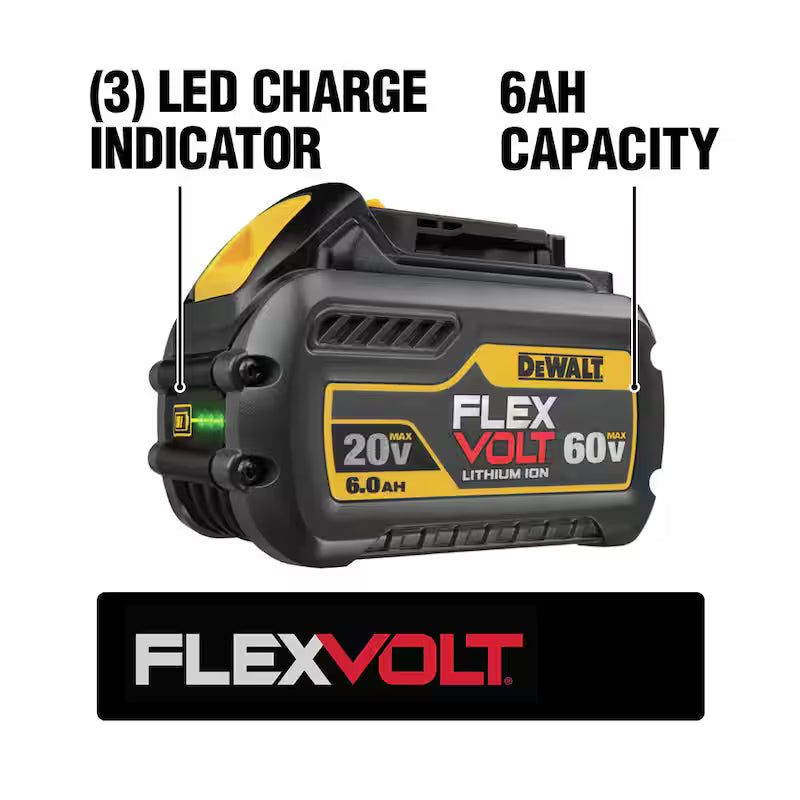 20V/60V MAX Lithium-Ion 6.0Ah Battery 8 Pack H289933