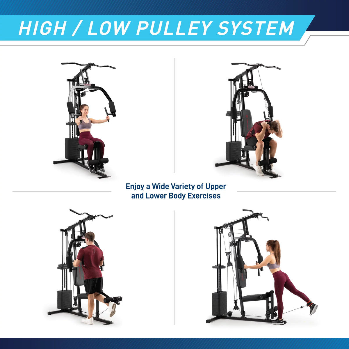 100 lbs Stack Home Gym A56244