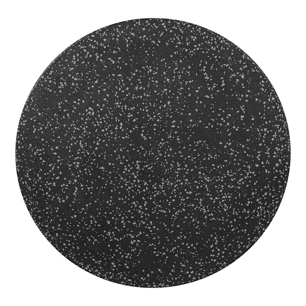 Black Terrazzo Outdoor Side Table G862302