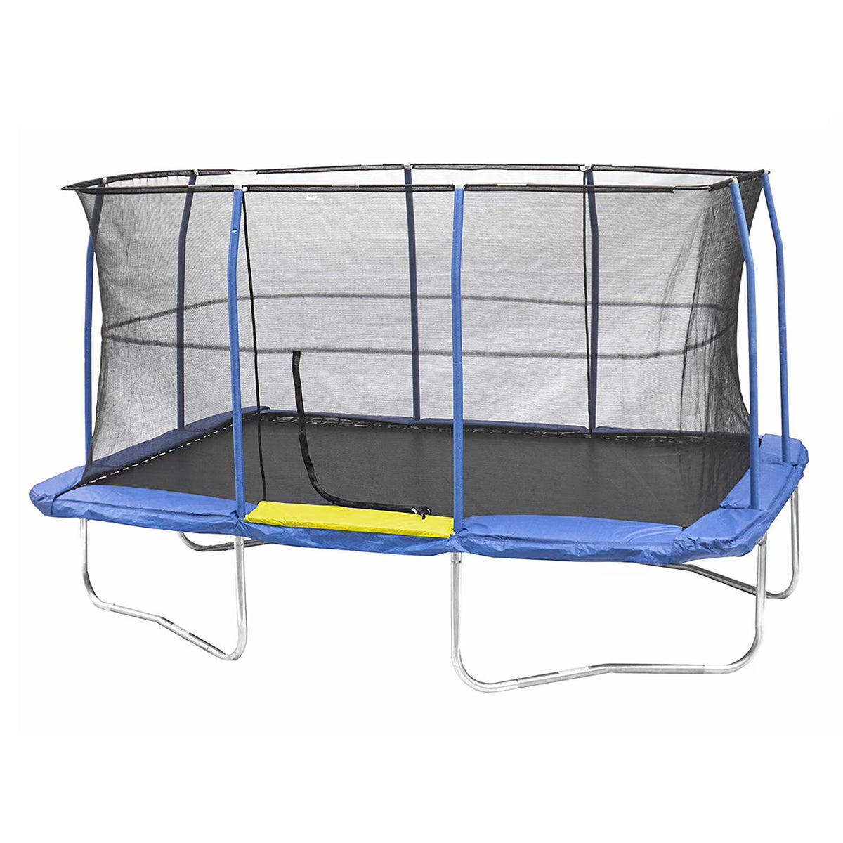 10 x 15-Ft Rectangular Trampoline and Enclosure Net Combo Q181413