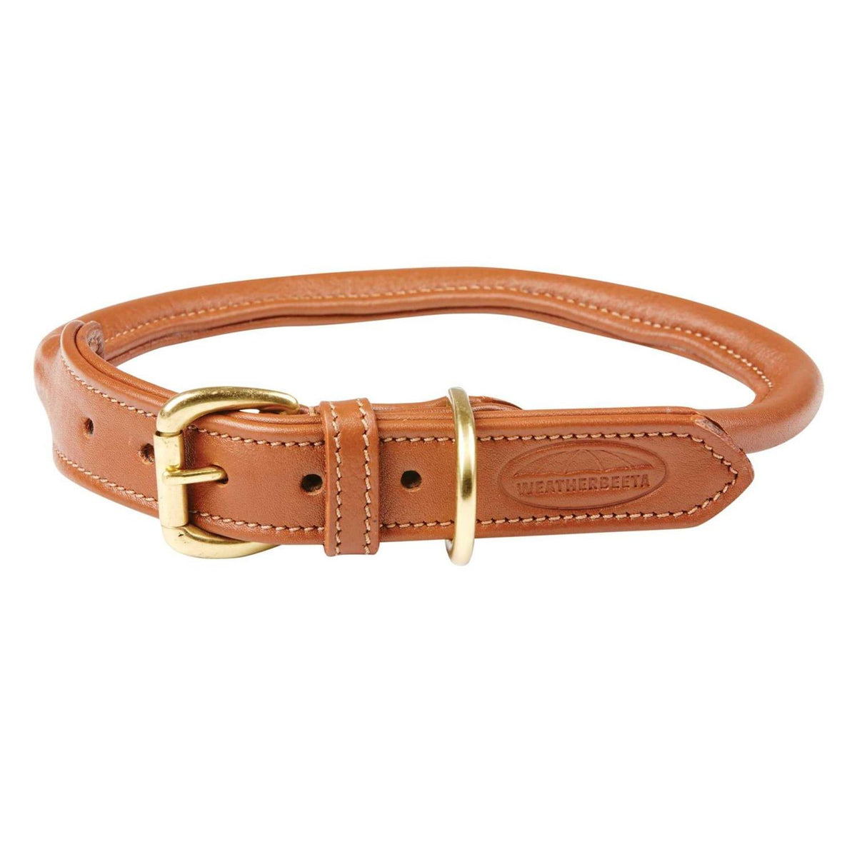 Rolled Leather Dog Collar Z91889