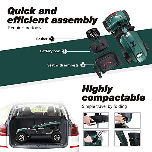 4-Wheel Electric Mobility Scooter F767