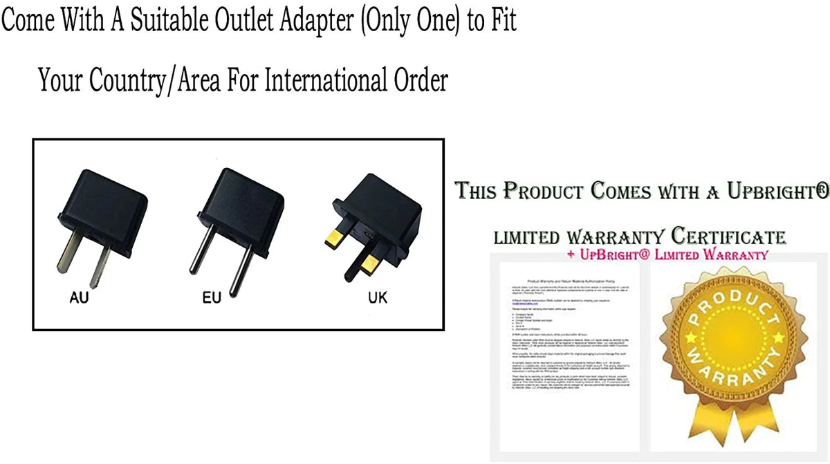 AC / DC Adapter Power Supply Cord Cable Charger H91737