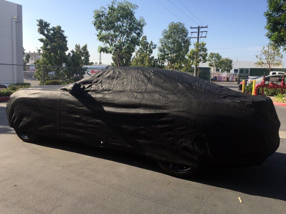 5 Layer Black Car Cover Z329