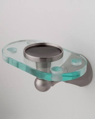Polished Chrome Toothbrush and Tumbler Holder C56475