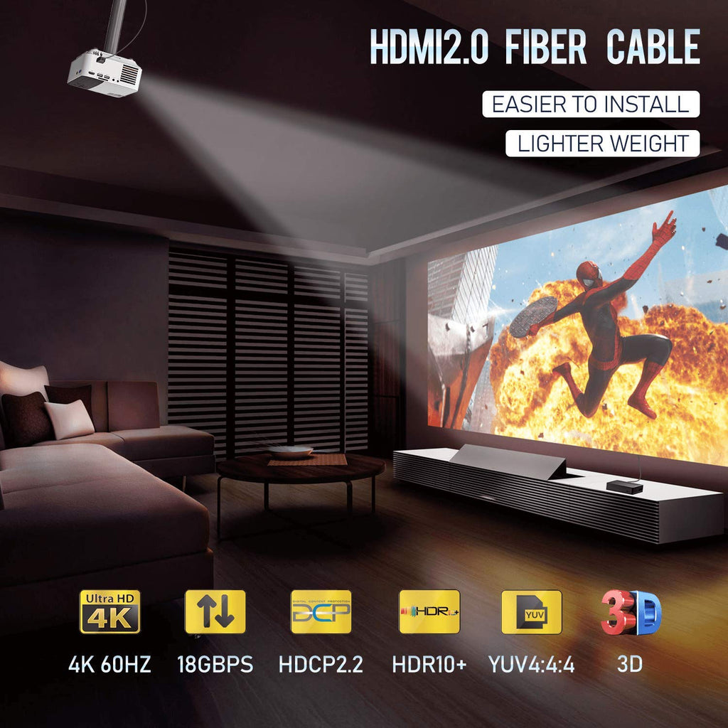 Fiber Optic HDMI Cable 33 Feet Y4529
