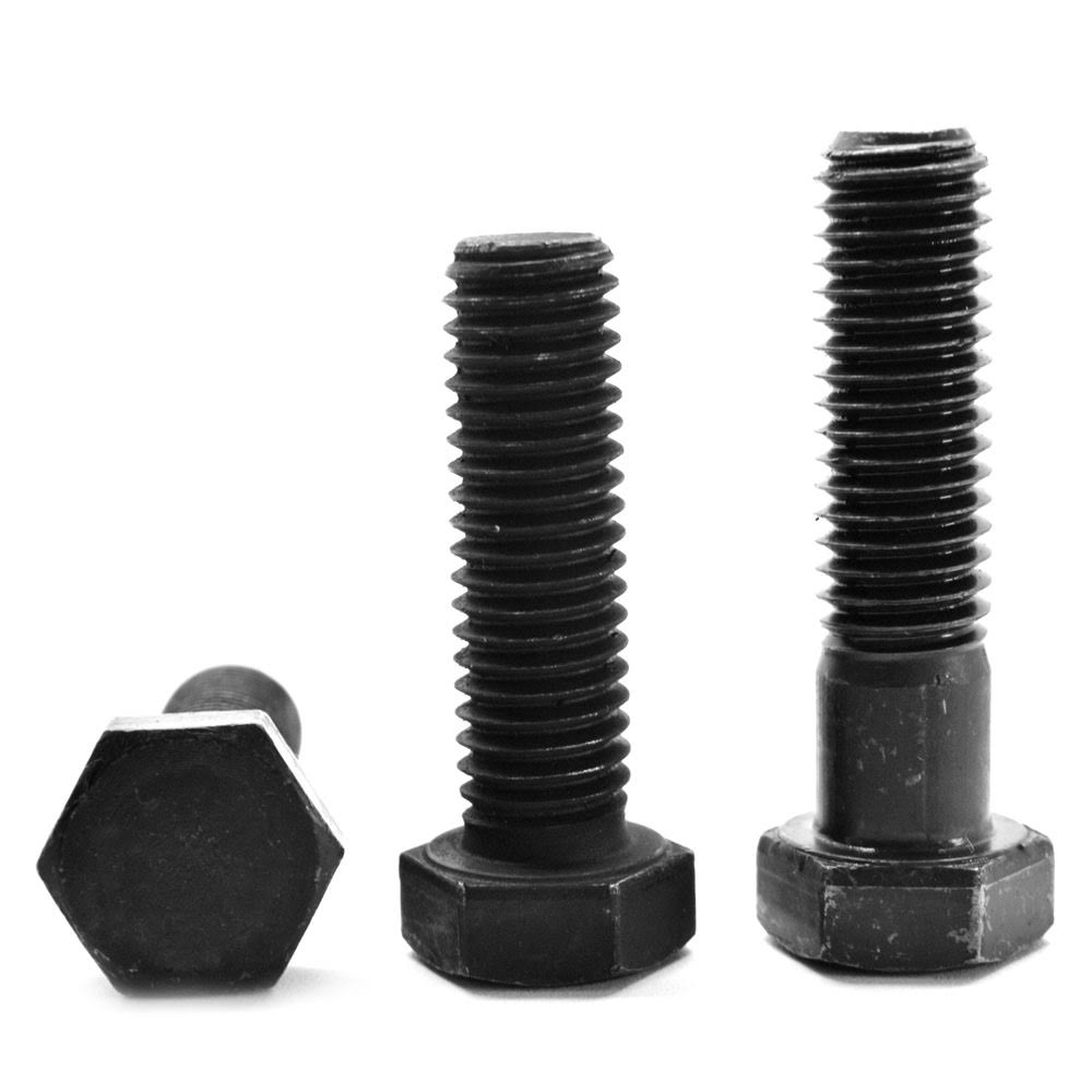 1 1/2x22-6 x 5x22 Coarse Thread Grade 5 Hex Cap Screw Medium Carbon Steel Black Oxide F936465