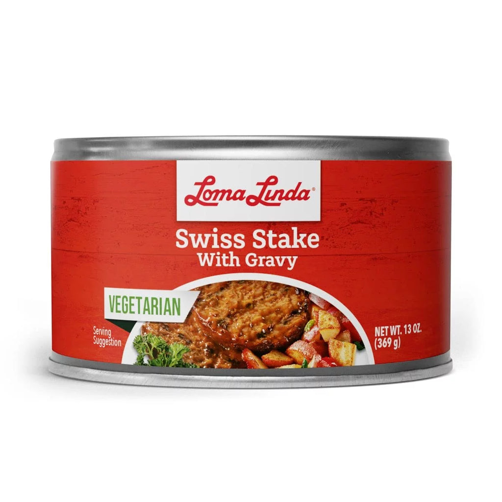 Plant-Based Swiss Stake with Gravy 13 oz Pack of 3 C612764
