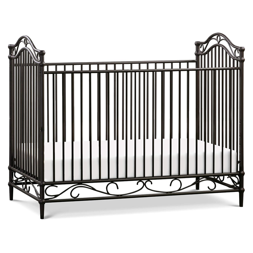 Vintage White 3-in-1 Convertible Metal Crib I398346