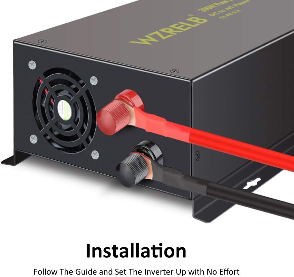 500W Pure Sine Wave Power Inverter 24V to 110V AC Converter U679