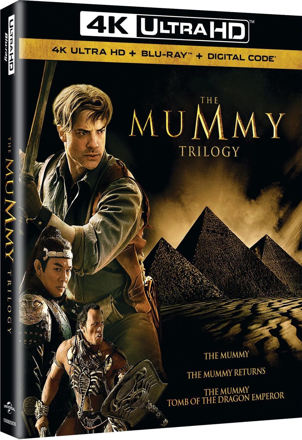 The Mummy Trilogy 4K Ultra HD + Blu-ray + Digital Copy V5701