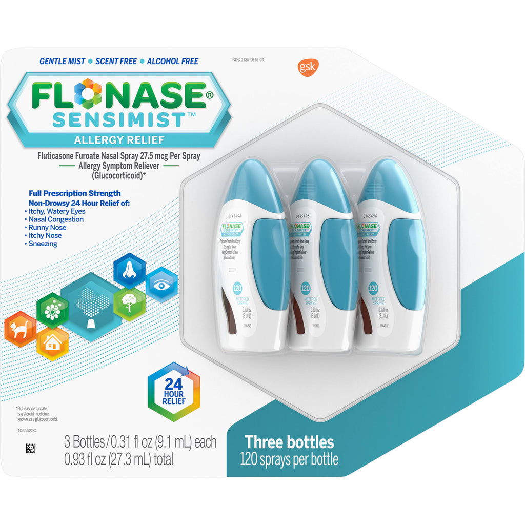 3-120 Ct. Allergy Relief Nasal Spray U4548