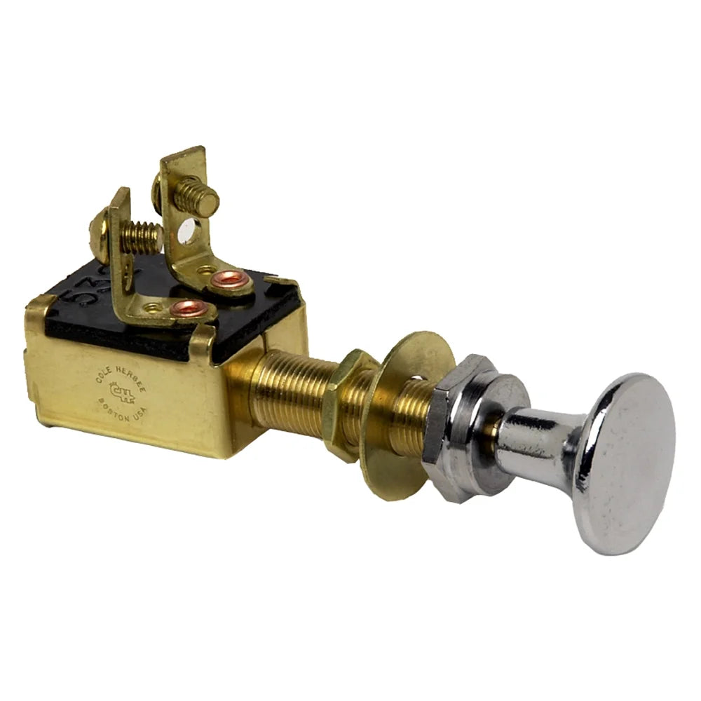 Brass Housing Push-Pull Switch C29581