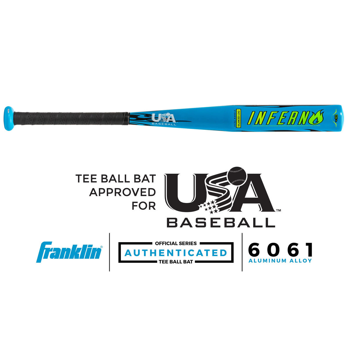 Blue Youth Tee Ball Set with 25 Bat and Glove A485705