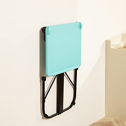 Light Blue Folding TV Tray Table C579