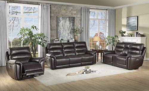 3-Piece Power Reclining Sofa Set, Brown G760559