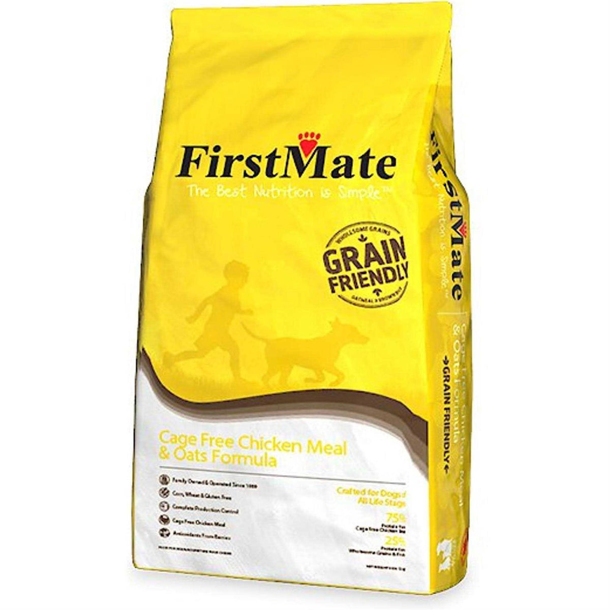 Grain Friendly Cage Free Chicken Meal & Oats Dog Food D31873