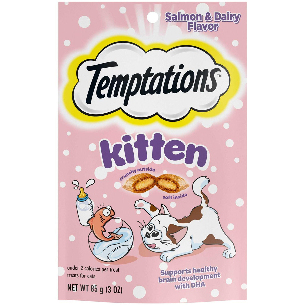 Crunchy and Soft Kitten Treats Dairy Flavor C279