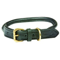 Rolled Leather Dog Collar Z91889