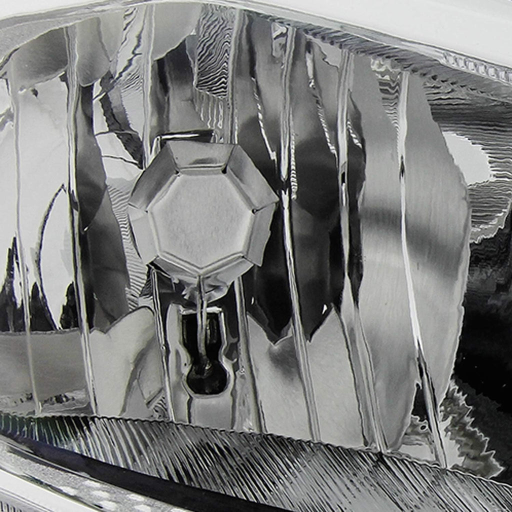 Chrome Bezel Halogen Headlight Passenger Right Side B970