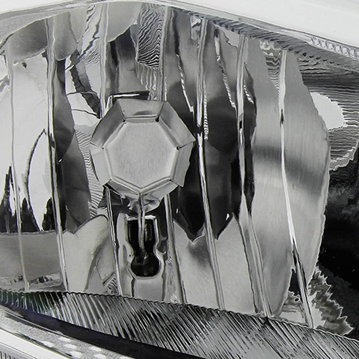 Chrome Bezel Halogen Headlight Passenger Right Side B970